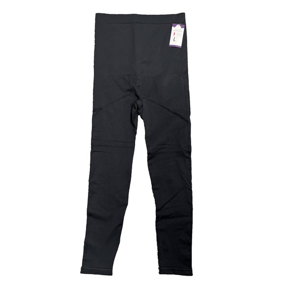 Pants - Empetua High Waist Shaping Leggings Women Large Black Shapewear Compression New